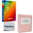 thumbnail image 1 of Polaroid Color Film for 600 Color Frame (8 Sheets) | Pink Album Holds 32 Photos, 1 of 7