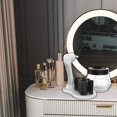 thumbnail image 4 of Limpiador de brochas de maquillaje y máquina secadora, cepillo giratorio automático cosmético eléctrico, lavado profundo de la mayoría de los tamaños Blanco Salvador Limpiador de brochas de maquillaje, 4 of 9