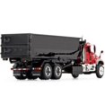 thumbnail image 3 of Mack Granite with Tub-Style Roll-Off Container Dump Truck Red and Black 1/87 Diecast Model by First Gear, 3 of 3
