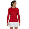 thumbnail image 2 of Gildan - Performance Women’s Long Sleeve T-Shirt - 42400L, Red, L, 2 of 3