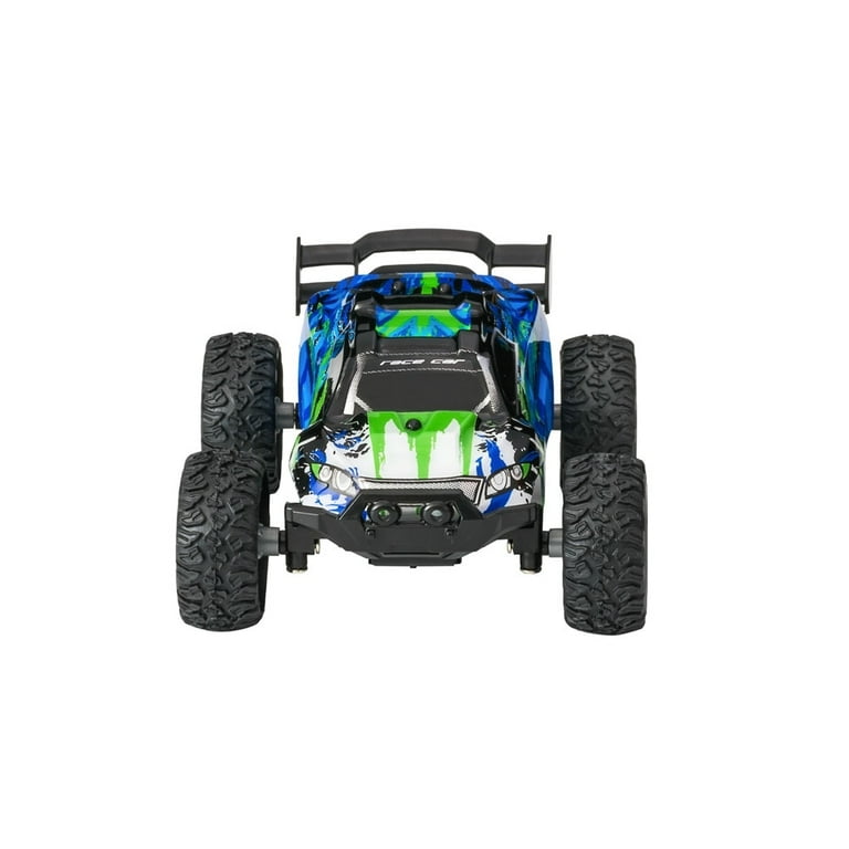 RC Mini Drift Car With 1/32 Scale Best Hobby Toy Car For Kids As Gifts  (Green)