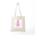 thumbnail image 5 of CafePress - Brest Cancer Survivor Tote Bag - Unisex Canvas Tote Bag, Beige, 1-Piece, 5 of 6