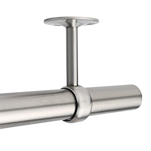 L Shower Rod Ceiling Support