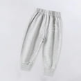 thumbnail image 2 of Jinhomg Cute Sweatpants for Toddlers Soft Cozy Elastic Waisted Cotton Joggers Baby Boys Girls 2025 Animal Graphic Pants Fall Saving Gray 7 Years, 2 of 4