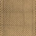 thumbnail image 1 of Ahgly Company Indoor Square Oriental Brown Industrial Area Rugs, 7' Square, 1 of 4