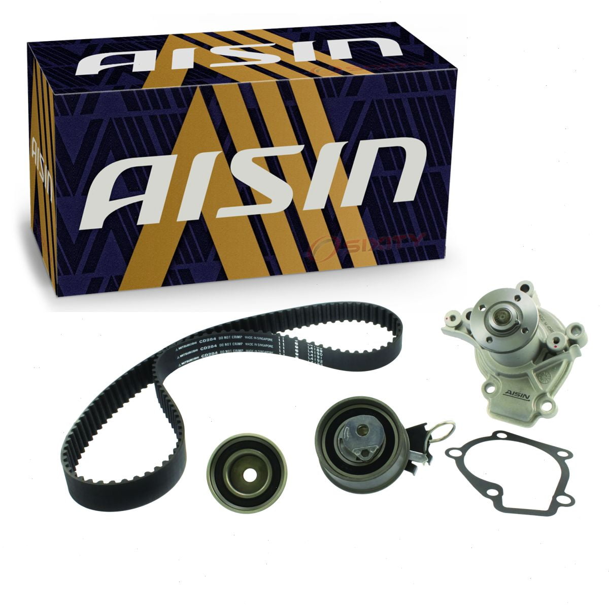 AISIN Timing Belt Kit w Water Pump compatible with Lexus GS300 3.0