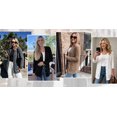 thumbnail image 5 of Shine Up Womens Lightweight Cardigan Button Down Long Sleeve Tops Casual Open Front Cardigans, 5 of 7