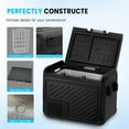 thumbnail image 7 of SHAREWIN 12 Volt Car Refrigerator 60L/63QT Portable Freezer Fridge, Car Compressor refrigerator with 12/24V DC & 110-240V AC for Truck, RV, Boat, Camping and Travel, 7 of 7