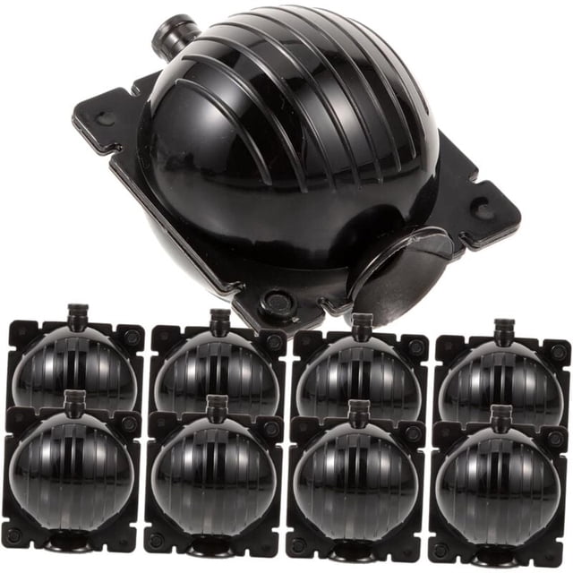 Black Plants 10pcs Air Plants Laminated Wedding Reception Balls Plastic Breeding Box Genitals Black Plants Root System Breeding Wedding Growing Balls Roots Tree Tree Root Growth Bow