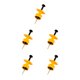 thumbnail image 2 of Soidarity Aparejos de pesca Señuelos Clip de bloqueo Jigging Fish Baits Gadget para al aire libre Agua dulce Mar Barco Agua de mar Naranja Type2 NO2 Soidarity CBP267307, 2 of 5