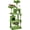 Green, variant on WSWJY Cat Tower, 70.5in Cat Tree for Indoor Cats, Multi-Level Climbing Tree w/Condo & Plush Perches, Large Cat Play House Scratching Post for Kitten Beige