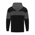thumbnail image 4 of Atogsazn Men's Oversized Hoodies Casual Pullover Colorblock Long Sleeve Hooded Sweatshirt Fleece Fall Winter Clothes C-Black XXXL on Clearance, 4 of 8