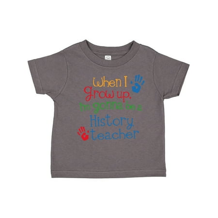 

Inktastic Future History Teacher Historian Gift Toddler Boy or Toddler Girl T-Shirt