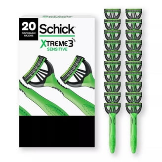 cosmos2018　３本セット Schick Xtreme 3 Value Pack Disposable Razors for Sensitive Skin