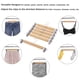 thumbnail image 3 of Perchas para pantalones SONGMICS de madera con clips, paquete de 12 unidades, UCRW008-12, 3 of 3