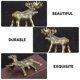 thumbnail image 4 of Brass Craft Deer Decor Exquisite Deer Figurine Small Elk Shaped Ornament, 4 of 4
