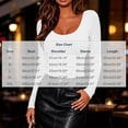 thumbnail image 3 of YanHoo Long Sleeve Shirts for Women Trendy Scoop Neck T-Shirts Slim Fit Tunic Tops Comfy Basic Solid Color Tee, 3 of 8