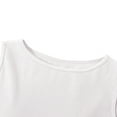 thumbnail image 5 of Lenpel Women's Tank Tops with Built in Bra Crew Neck Solid Color Slim Sleeveless T Shirts Soft Casual Camisole Tees, 5 of 6