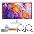 thumbnail image 1 of HP 527SF 27" 16:9 FHD 1080p IPS Slim Monitor Bundle Including: 3x HDMI Cable, Surge Protector, Cable Ties, Screen Cleaning Kit, Screen Protector, 1 of 9