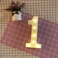 thumbnail image 4 of Magik LED Light Up Letter Number, Battery Operated, Energy Efficient Party Sign Decoration, 4 of 6