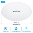 thumbnail image 2 of Unique Bargains Lampshade Diffuser, 2Pcs 9' Diameter with 3/8' Center Hole Round Diffuser, 2 of 7