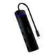 thumbnail image 1 of HUB Acteck GATE 8V DH676 Multipuerto 8 en 1 USB-C HDMI DisplayPort Micro SD Negro AC-936477, 1 of 5