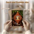 thumbnail image 3 of Tarjeta de Navidad TeloNook Peace On Earth Holy Family 5x7, 3 of 7