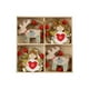 thumbnail image 1 of De Colgantes Colgantes De Madera Para Navidad, Adornos De Coche De Alce De Madera Para Decoración Navideña Diy 12 Uds. Advancent HA045216-01, 1 of 6