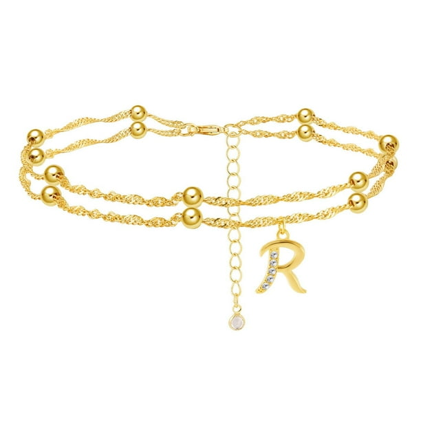 Tobilleras para mujer, Tobilleras de playa doradas, Joyería para el tobillo, Tobillera para mujer, Joyería de playa, Regalo, Pulsera, Collar