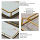 thumbnail image 2 of Bathroom Vanity Tray Modern Stylish Anti Slip Kitchen Sink Countertop Storage Organizer S White, 2 of 4