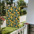 thumbnail image 5 of Easygdp Fresh Orange Garden Flag Yard Flag Welcome Flag, Double-Sided, Weather Resistant for Outdoor Decor - 28"x40", 5 of 9