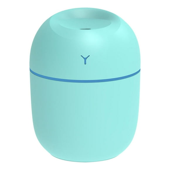 Xihbxyly Humidificador Usb, Luz Nocturna de 7 Colores, Aromaterapia, Depósito de Agua Pequeño, Ideal para Oficina, Dormitorio o Coche, Refrescante E Hidratante, Tamaño Compacto de 8 X 10 Cm, Cable Us
