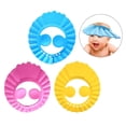 thumbnail image 1 of Gorro de baño infantil ajustable CUTICAT 3 Piezas de Gorro de Suave para Bebé, 1 of 8