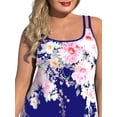 thumbnail image 4 of DYMADE Women Retro Style Floral Print Casual Loose Fit Sleeveless Tank Women, 4 of 4