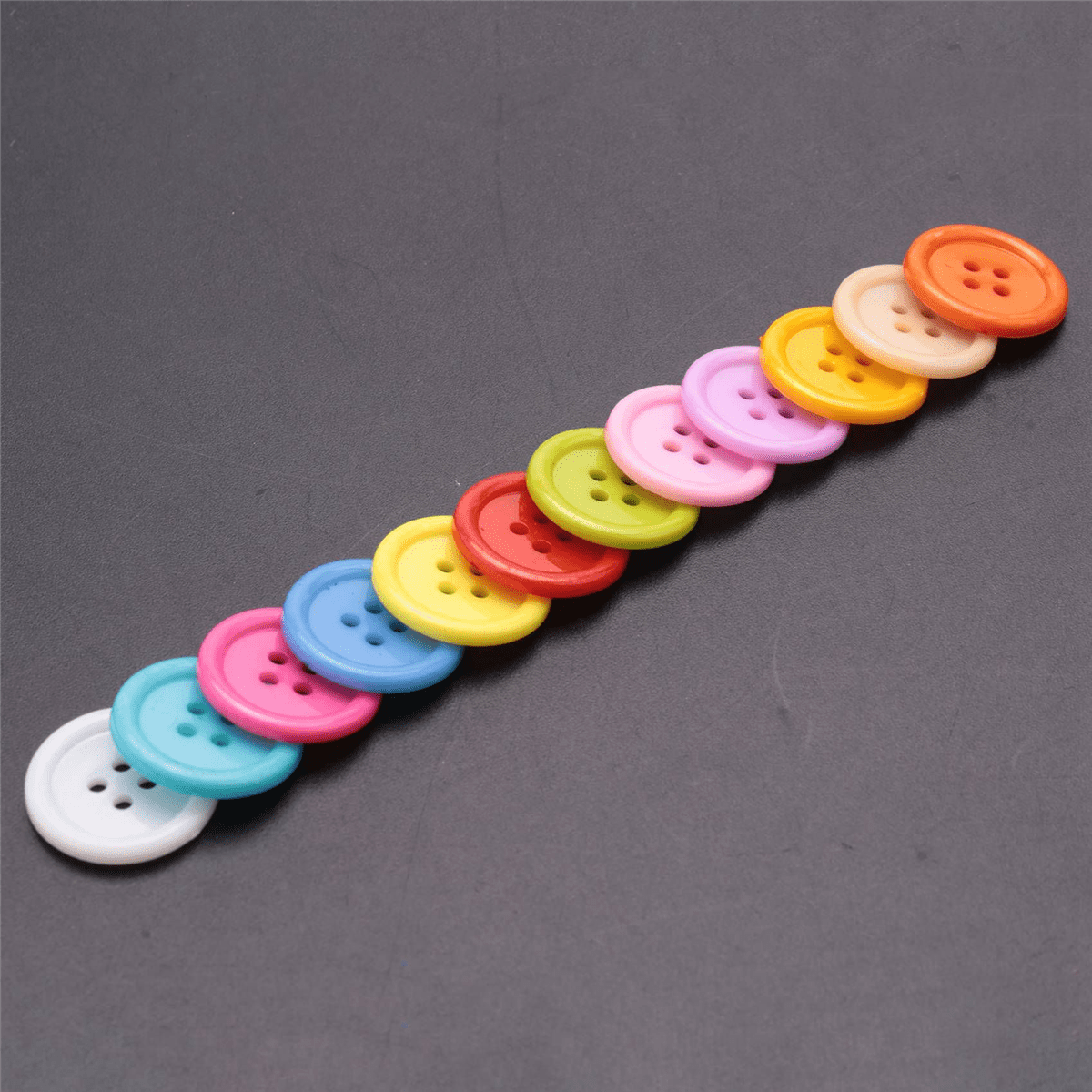 DIY Random Color Set of 1000 Sewing Buttons Craft for Kids DIY Toys, Plastic, Random Color, 20mm