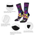 thumbnail image 6 of Tool Band Eye Adult Socks Breathable Cozy Soft Crew Socks Novelty Casual Calf Stockings For Men Women, 6 of 8