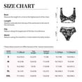thumbnail image 6 of Wukai Hand Drawn Snake Women's Bikini Set Two Piece,wimsuit High Waisted V Neck Twist Front Adjustable Spaghetti Straps Bathing Suit-Medium, 6 of 7