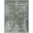 thumbnail image 2 of SAFAVIEH Adirondack Wyatt Traditional Distressed Area Rug, Dark Green/Ivory, 10' x 14' - X-Large - Transitional Modern Design, Dark Green & Ivory, Ideal for Living Room, Bedroom, Dining Space, 2 of 14