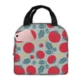 thumbnail image 1 of Fotbe Tomato Bolsa Térmica con Estampado y Forro de Aluminio Grueso Bolsa de Almuerzo con Bolsillo Frontal para Hombres y Mujeres, Ideal para Trabajo, Escuela, 1 of 8