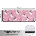thumbnail image 5 of Kitchen Rugs Sets Of 2,Pink French Bulldog Love Heart Anti Fatigue Kitchen Mat Rugs Non Slip Washable,Decorative Kitchen Floor Mats for Kitchen,Sink,Laundry,17"x47"+17"x47", 5 of 5