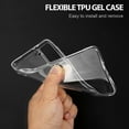 thumbnail image 6 of Xpm Case for Motorola Moto G Play 2021 Crystal Clear Transparent TPU Flexible Rubber Silicone Ultra Thin Slim Gel Soft Skin Cover for Moto G Play 2021, 6 of 6