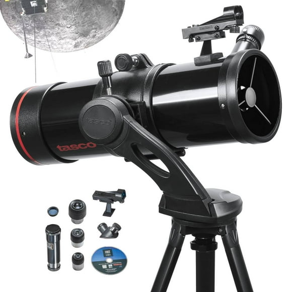 Telescopio Tasco Spacestation 114x500mm Reflector Negro
