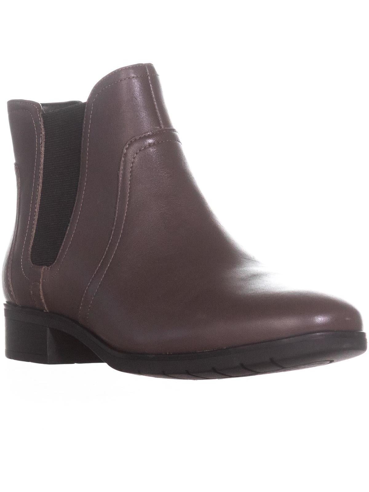 Easy Spirit Nalli Chelsea Ankle Booties, Dark Taupe/Black | Walmart Canada