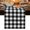 Black, variant on Red White Plaid Table Runner 48 Inches Long, Modern Farmhouse Buffalo Check Gingham Kitchen Coffee Dining Table Decoration for Home Party Birthday Wedding Home Decor 13x48 Inches