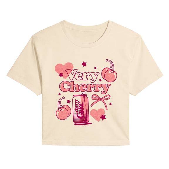 Coca-Cola - Very Cherry Cherry Cropped Graphic T-Shirt