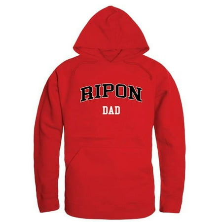 W Republic Ripon College Red Hawks Dad Hoodie  Red - 2XL