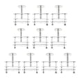 thumbnail image 2 of Paquete de 2-6 tapones de agua de tornillo de 10 Uds para manguera de goma, Clip de Control de flujo, 2 piezas, 2 of 8