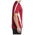 thumbnail image 3 of Yellow Rooster Men's Colorblock PosiCharge Competitor Tee True Red/ White XL, 3 of 6