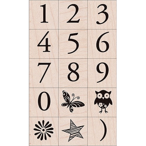 LP188 Garamond Number Set