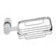 thumbnail image 1 of Jabonera Rejilla De Baño Aluminio Cromada Linea Italia, 1 of 2